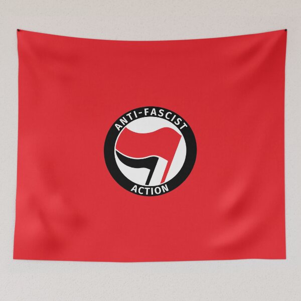 Item preview, Anti-fascist action designed and sold by fabianb.