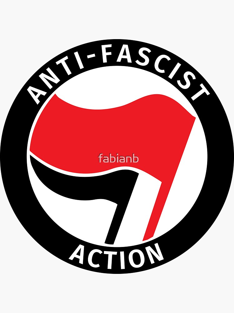 Thumbnail 3 von 3, Sticker, Anti-Fascist Action designt und verkauft von fabianb.