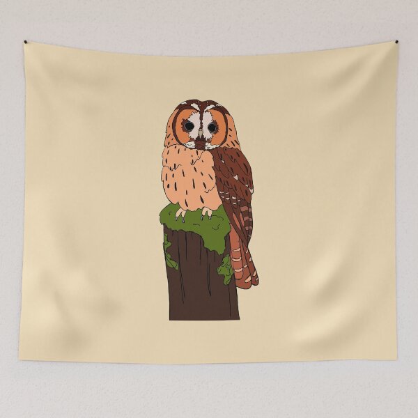 Item preview, Tawny Owl designed and sold by nolessjess.