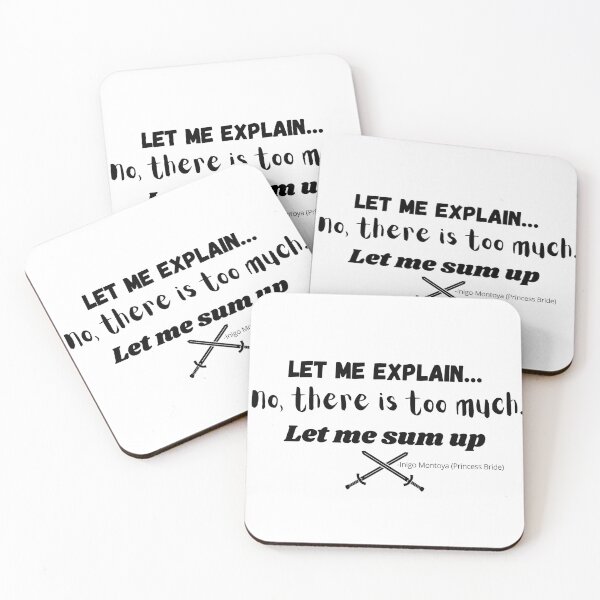 Item preview, Let Me Sum Up (Style1) designed and sold by QuotableYou.