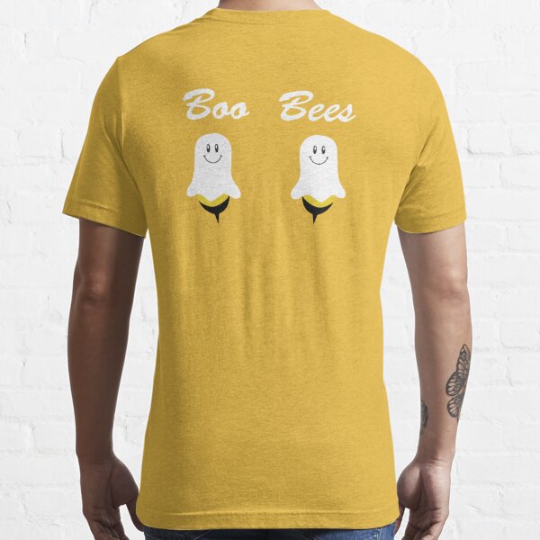 Halloween Boo Bees Shirts, This Halloween Wear The Boobees Essential T Shirt,  Cute Bee Ghost Costume Poster Merch - Limotees