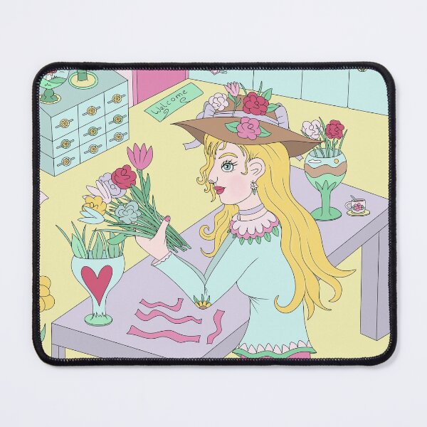 Item preview, Flower Shop Girl designed and sold by drawwithren.