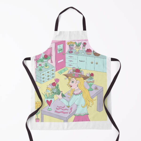 Item preview, Flower Shop Girl designed and sold by drawwithren.