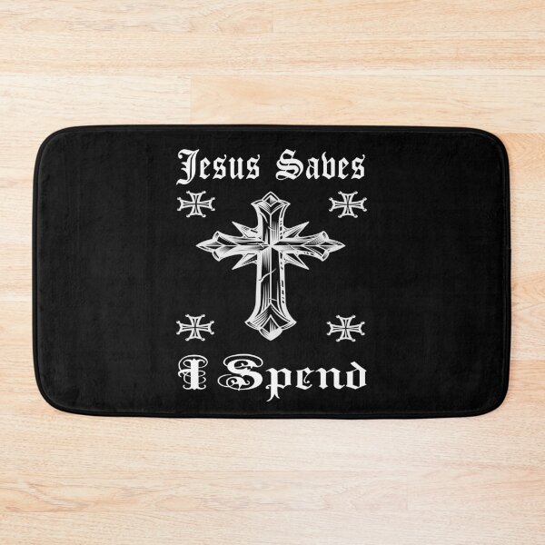 Item preview, Funny Jesus Saves I Spend Saying - Funny Jesus Quote designed and sold by TQ-Design.