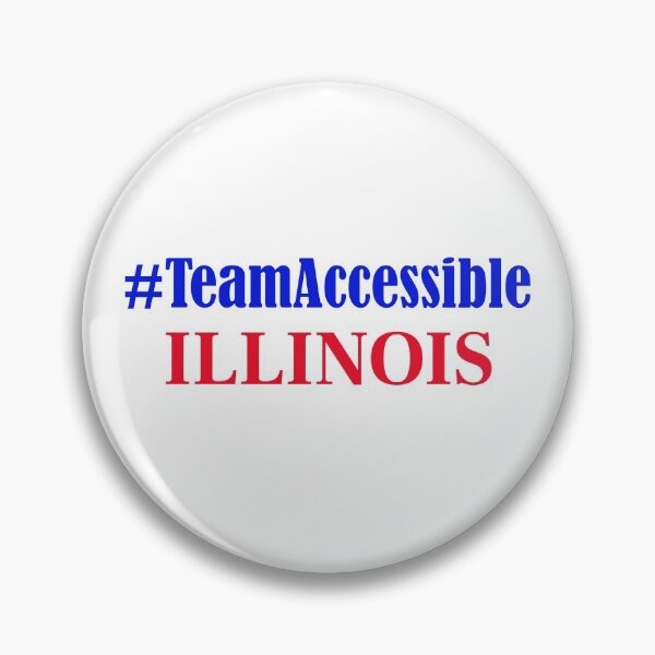 Item preview, Team Accessible ILLINOIS designed and sold by TeamAccessible.