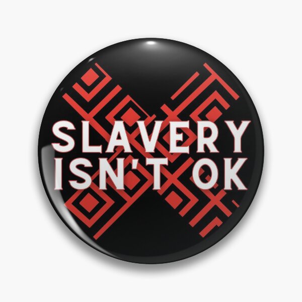 Item preview, Slavery Isn't Ok designed and sold by IllustrT.