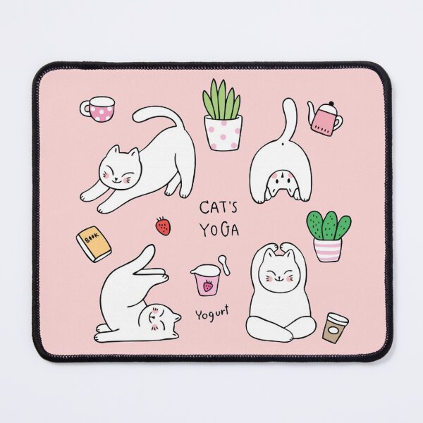Item preview, Meow Yoga designed and sold by kawaiistudio.