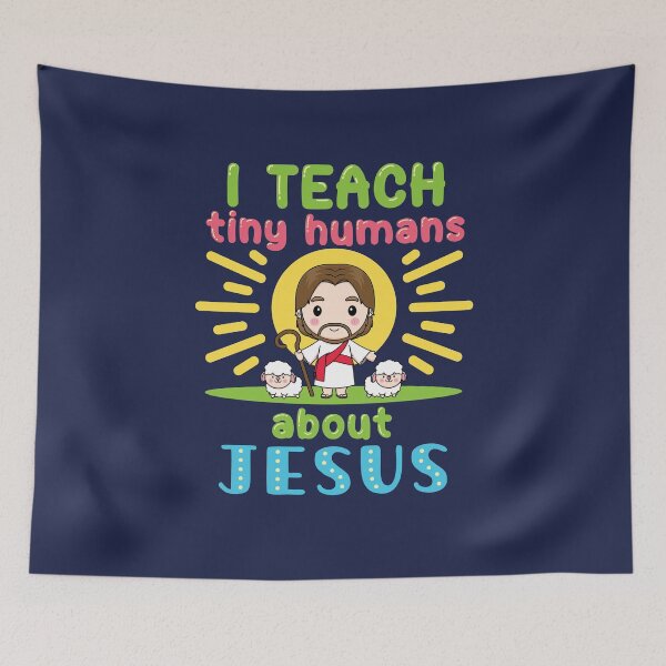 Item preview, I Teach Tiny Humans About Jesus Sunday School Teacher designed and sold by jaygo.