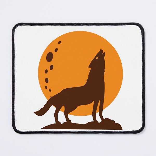 Item preview, sunset howling wolf designed and sold by Starlordstore.