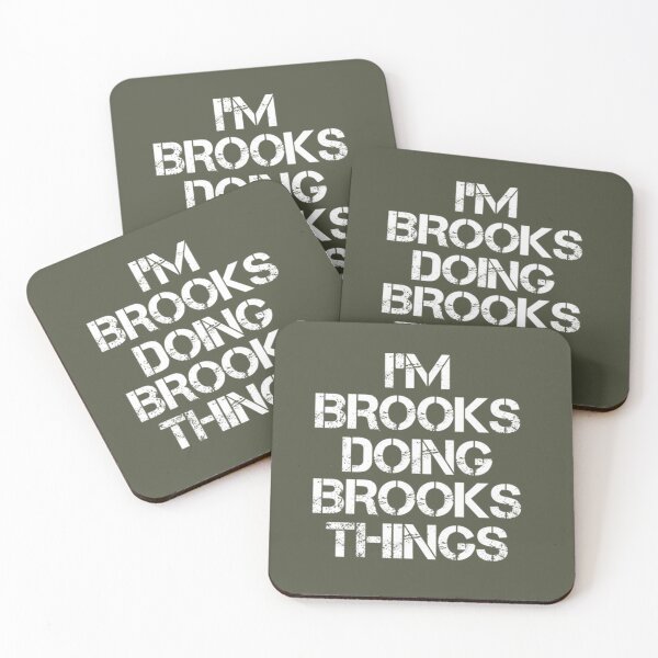 Item preview, Brooks  Name Doing Brooks Things designed and sold by LeahCoun.
