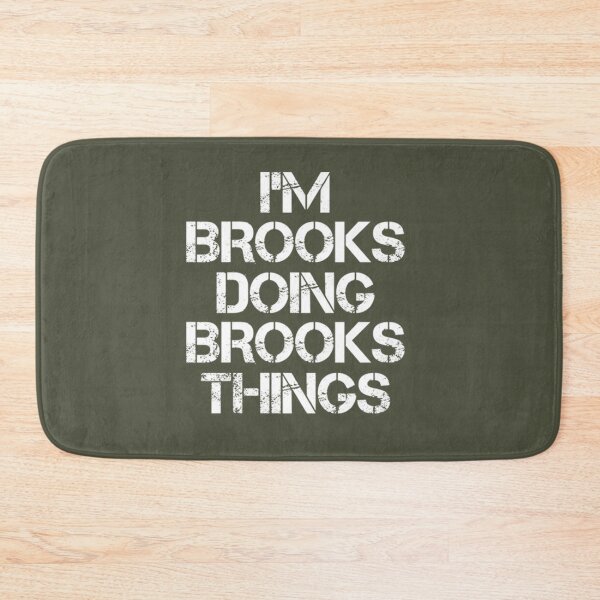 Item preview, Brooks  Name Doing Brooks Things designed and sold by LeahCoun.