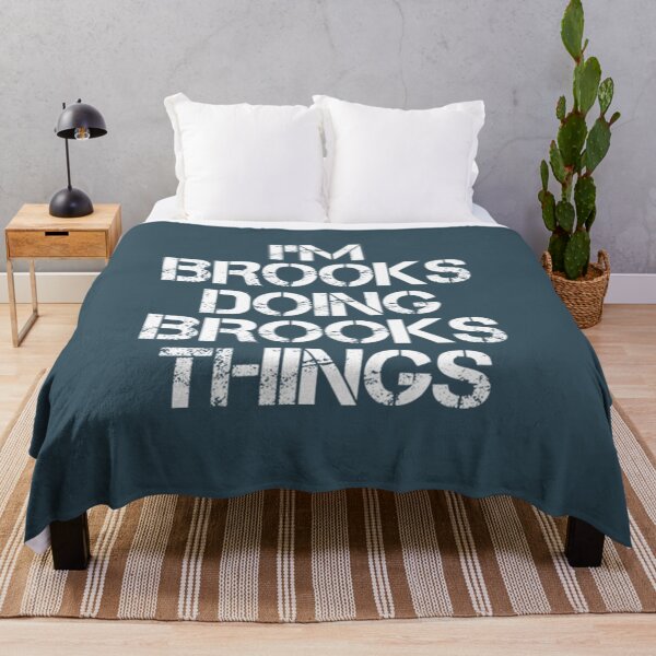 Item preview, Brooks Name Doing Brooks Things designed and sold by LeahCoun.