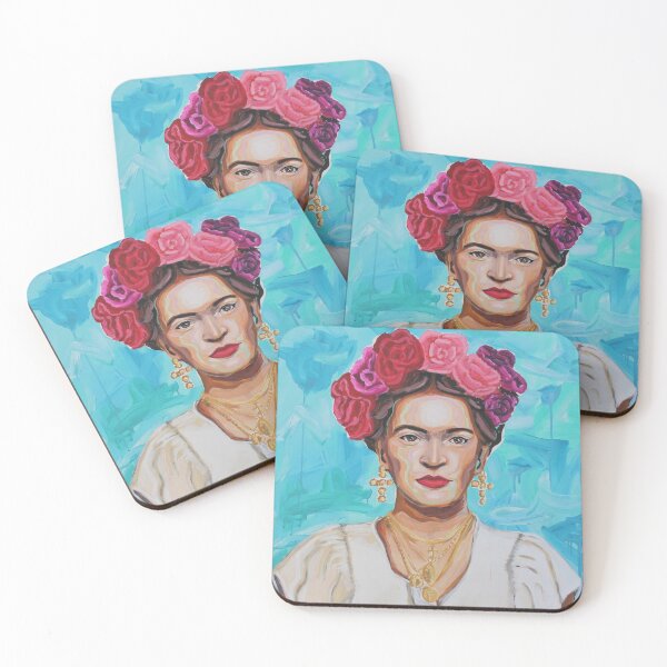 Item preview, Frida khalo watercolor painting designed and sold by Shoganaai.