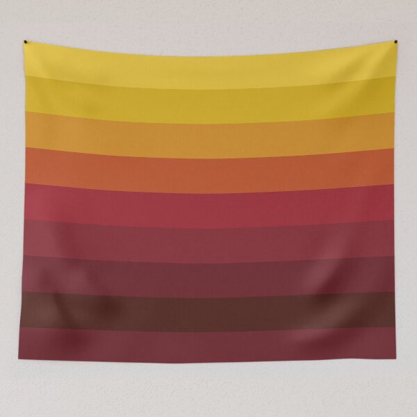 Item preview, Seventies stripes - sunset stripes designed and sold by knappidesign.