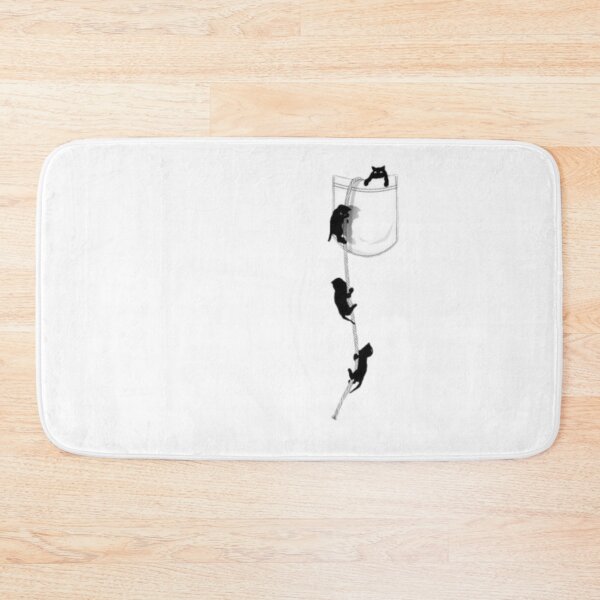 Item preview, Cute kittens in pocket - Kittens Climbing The Rope designed and sold by diip.