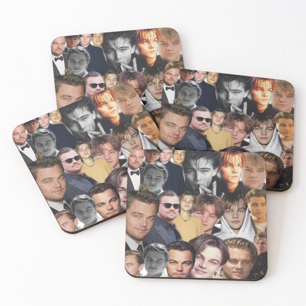 Item preview, leonardo dicaprio photo collage designed and sold by T-shirtakStore.