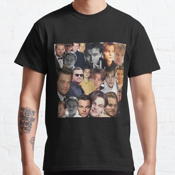 leonardo dicaprio photo collage Classic T-Shirt