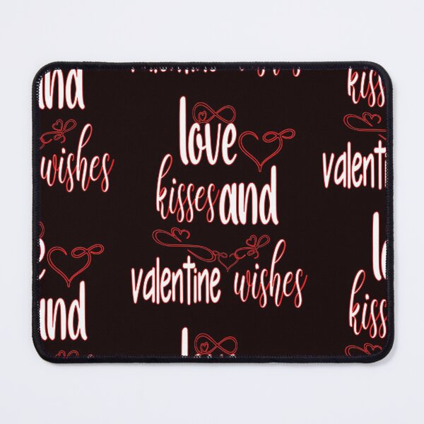 Item preview, love kisses and valentine wishes, Touching love quote designed and sold by fricostyle.