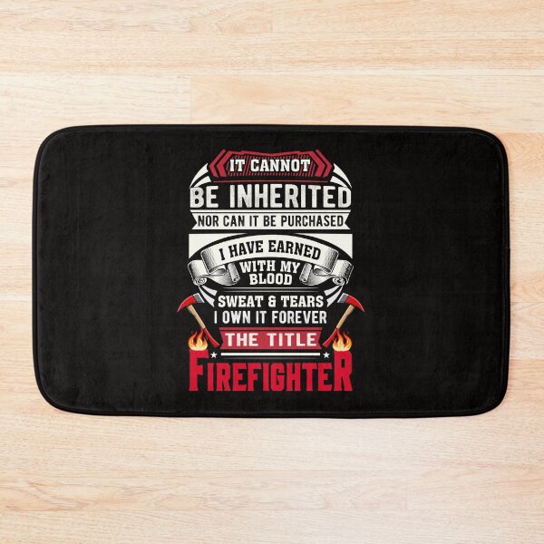Item preview, I Own It Forever The Title Firefighter designed and sold by verdecuddly.