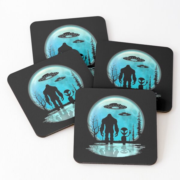 Item preview, Alien And Bigfoot Moon designed and sold by danieljames11.