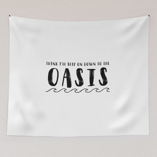 Item preview, friends in low places Oasis designed and sold by LeahCoun.