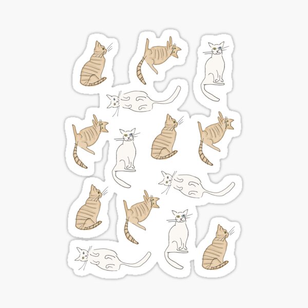 sasha and snowy Sticker