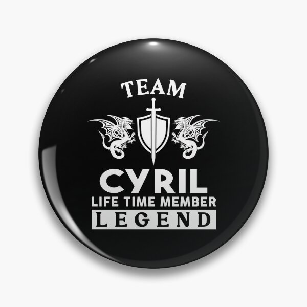 Artikelvorschau, Cyril Name T-Shirt - Cyril Legend Lifetime Member Geschenkartikel Tee entworfen und verkauft von pourvasecandi.