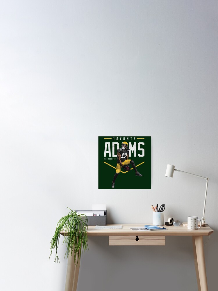 Davante Adams Home Jersey Poster for Sale by designsheaven