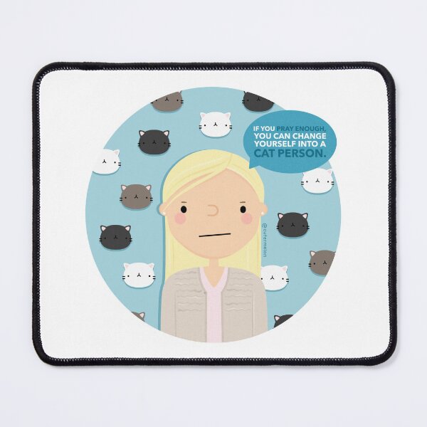 Item preview, The Office Angela Cat Person designed and sold by cutermelon.