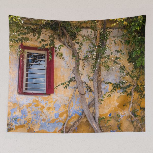 Item preview, Dreamy House in Anafiotika Athens #1 #wall #art  designed and sold by Anita's & Bella's Art.