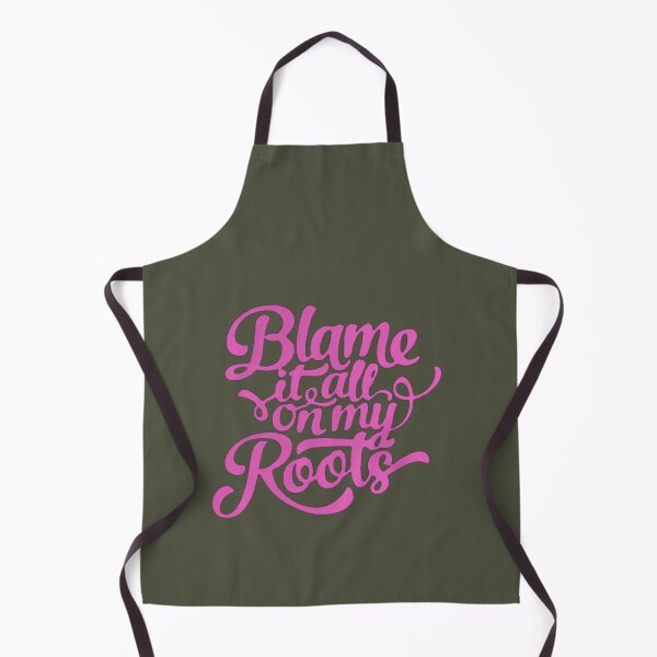Item preview, Blame it all my Roots in pink designed and sold by LeahCoun.