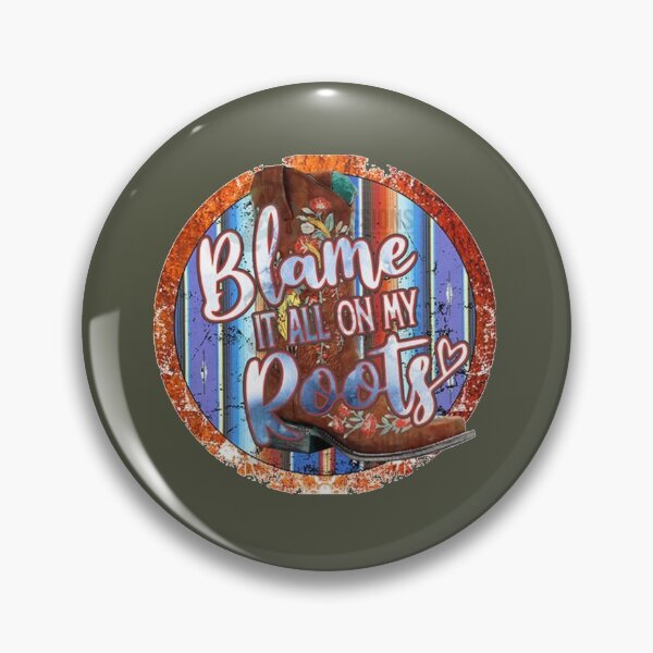 Item preview, Blame it all my Roots POP art designed and sold by LeahCoun.