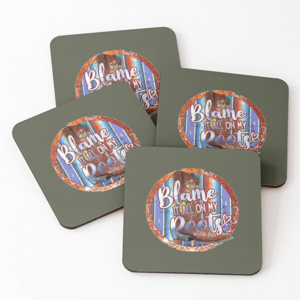 Item preview, Blame it all my Roots POP art designed and sold by LeahCoun.
