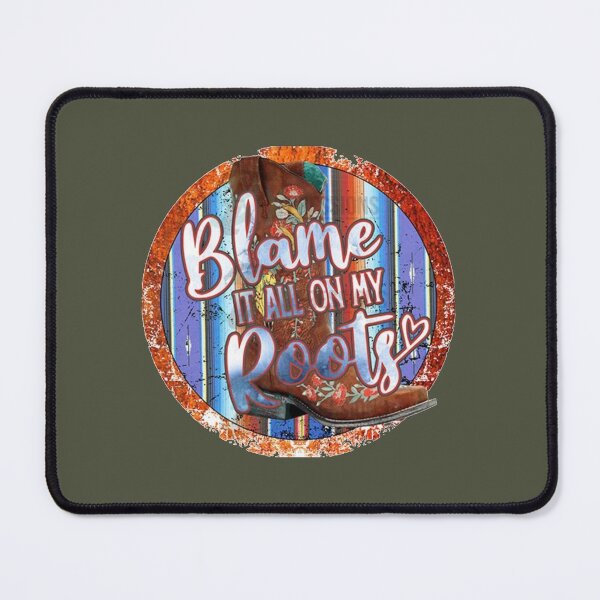 Item preview, Blame it all my Roots POP art designed and sold by LeahCoun.