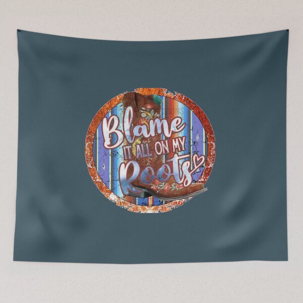 Item preview, Blame it all my Roots POP art designed and sold by LeahCoun.