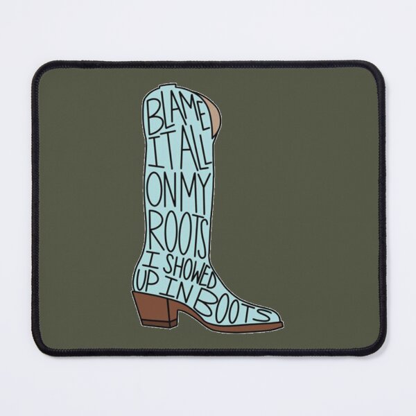 Item preview, Blame It All On My Cowgirl Boots designed and sold by LeahCoun.