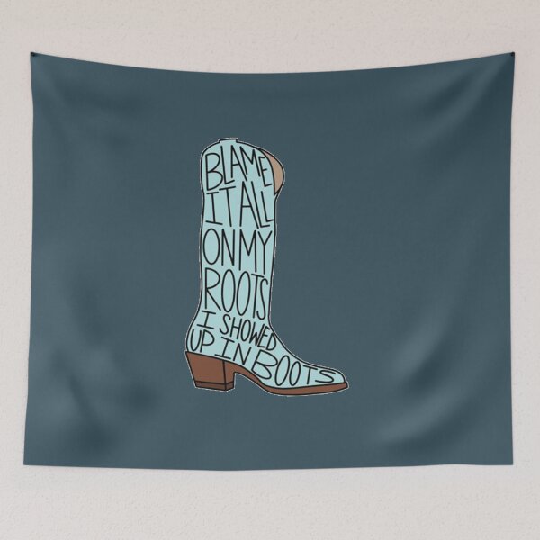 Item preview, Blame It All On My Cowgirl Boots designed and sold by LeahCoun.