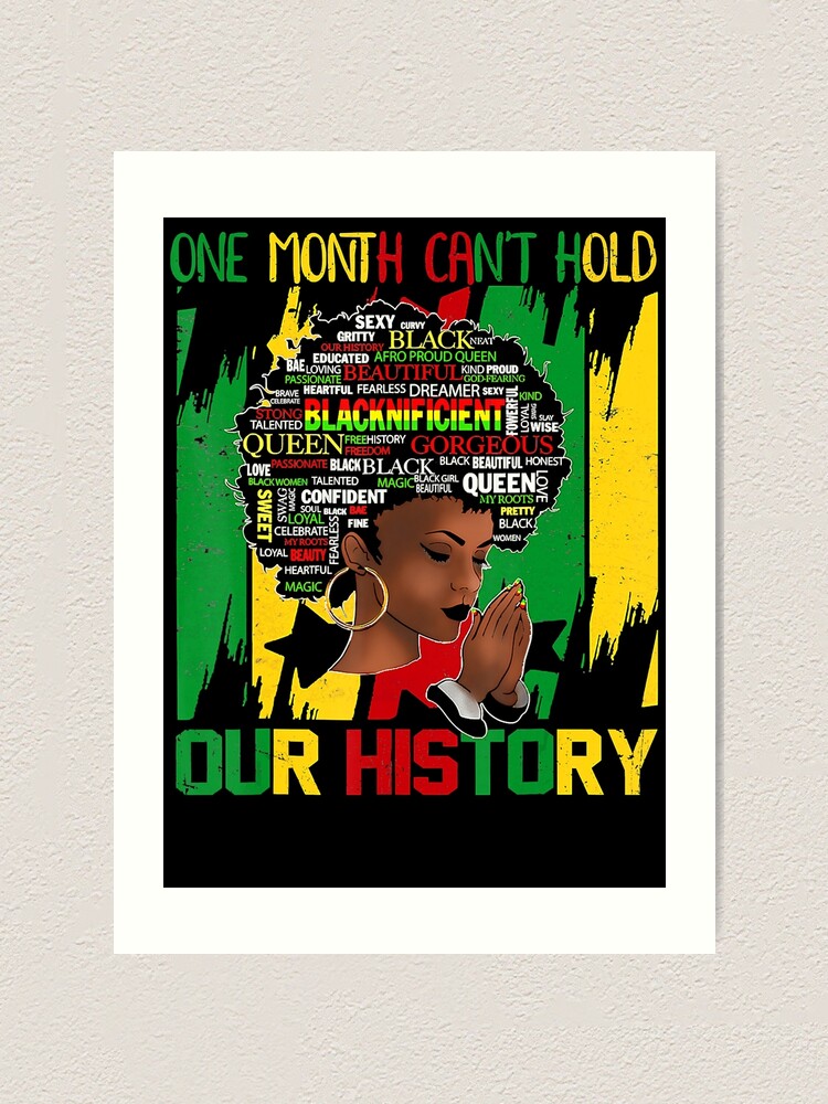 I Am Black History Month I Love My Black Roots T-Shirt