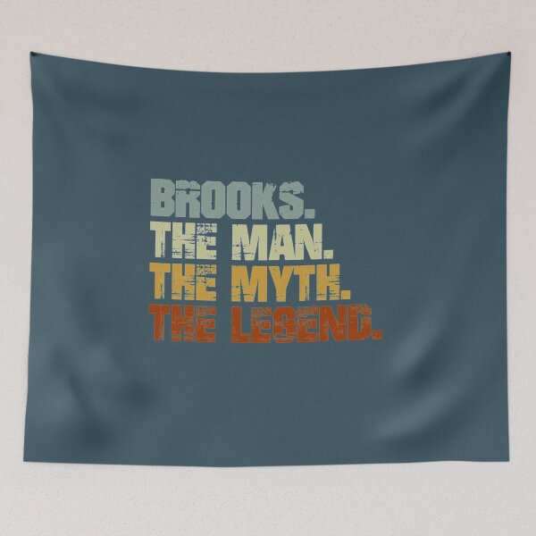 Item preview, Brooks  The Man The Myth The Legend designed and sold by LeahCoun.