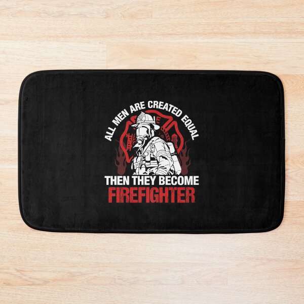 Item preview, All Men Are Created Equal Then They Become Firefighter designed and sold by verdecuddly.