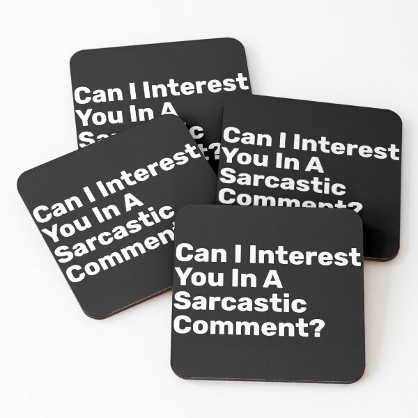 Item preview, Can I Interest You In A Sarcastic Comment? | Funny designed and sold by BopleDesigns.