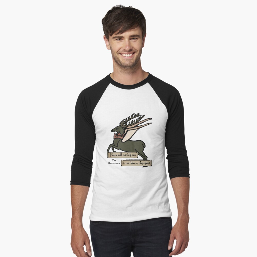 Item preview, Baseball ¾ Sleeve T-Shirt designed and sold by themaniculum.