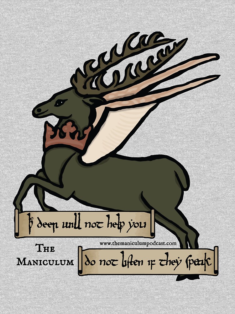 Thumbnail 5 of 5, Long Sleeve T-Shirt, The Deer Will Not Help designed and sold by themaniculum.