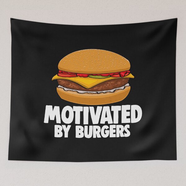 Item preview, Motivated By Burgers designed and sold by Bendthetrend.
