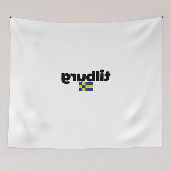 Item preview, Tilburg spiegelschrift, met tilburgse vlag, mooi Brabants op Brabantsbeste designed and sold by BrabantsBeste.