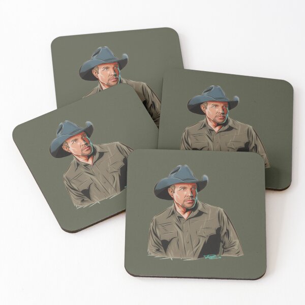 Item preview, Garth Brooks - An illustration designed and sold by LeahCoun.