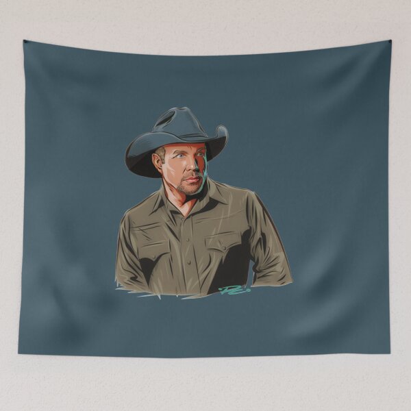 Item preview, Garth Brooks - An illustration designed and sold by LeahCoun.