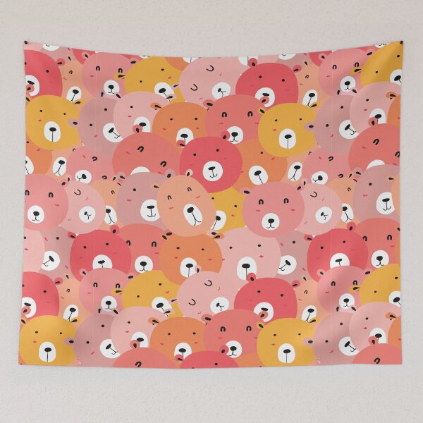 Item preview, Bear nursery pattern designed and sold by The Feel Good Merch.