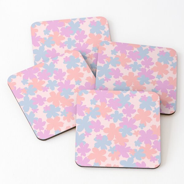 Item preview, Dainty Lavender and Pink Floral Pattern designed and sold by PeachyLitchi.