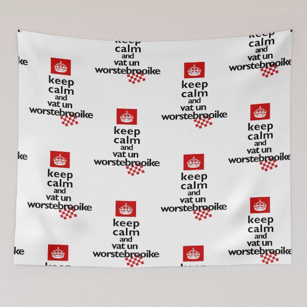 Item preview, Keep calm en vat un worstebrooike, brabantse keep calm designed and sold by BrabantsBeste.
